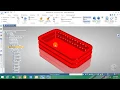 HOW TO DESIGN PLASTIC CRATE USING SOLIDEDGE