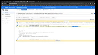 Google Cloud Platform Cloud PubSub Data using Cloud Functions Node