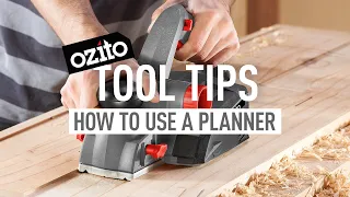 HOW TO USE A PLANER FOR BEGINNERS Ozito Tool Tips 