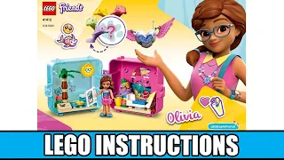 LEGO Instructions: How to Build LEGO Olivia's Summer Play Cube - 41412   (LEGO FRIENDS)