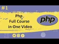 PHP Tutorial for Beginners Full Course in Hindi
