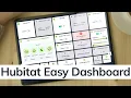 How to Use the New Hubitat Easy Dashboard