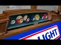 Bud Light Pool Table Light