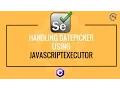 Handling Datepicker in Selenium using JavascriptExecutor - C