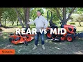 Mid vs Rear Mounted Mower with Kubota s BX80 Series Tractor Compare the Options