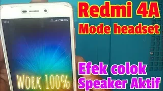 Download Xiaomi Redmi 4A mode handsfree  karena colok speaker aktif MP3