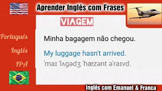 Aprender com Frases Úteis Inglês para Viagem - Aprender frases com tradução + IPA.