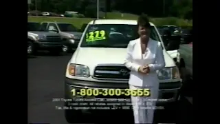 Toyota of Nashua NH commercial August 2001