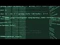 Computer Code Flythrough Loop free stock footage - No Copyright