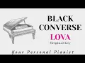 Black Converse - LOVA Original Key Karaoke