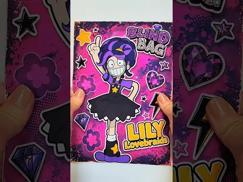 Poppy Playtime chapter 5 Blind Bag | Lily Lovebraids Paperdoll | pimple care