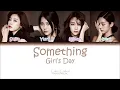 Girl's Day - Something (Color Coded Han|Rom|Eng Lyrics)