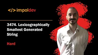 Lexicographically Smallest Generated String LeetCode 3474 - Python