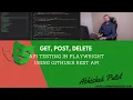 API Testing in Playwright GET POST DELETE calls on Github s REST API