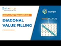 Fill diagonal value in Numpy Array - Numpy Tutorial