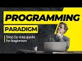 What is Programming Paradigm - Zero to Hero series
