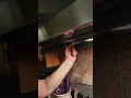 GE microwave reset filter light