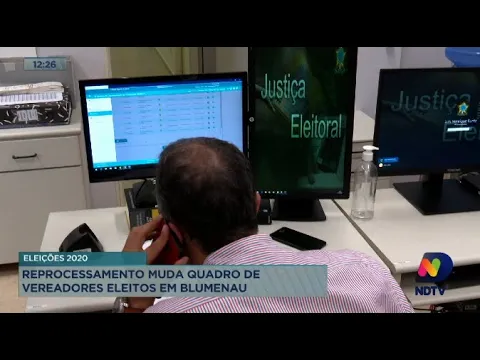 Reprocessamento muda quadro de vereadores eleitos em Blumenau