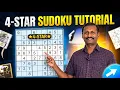 How to Solve 4-Star Sudoku Easily Sudoku Tamil Tutorial IMW