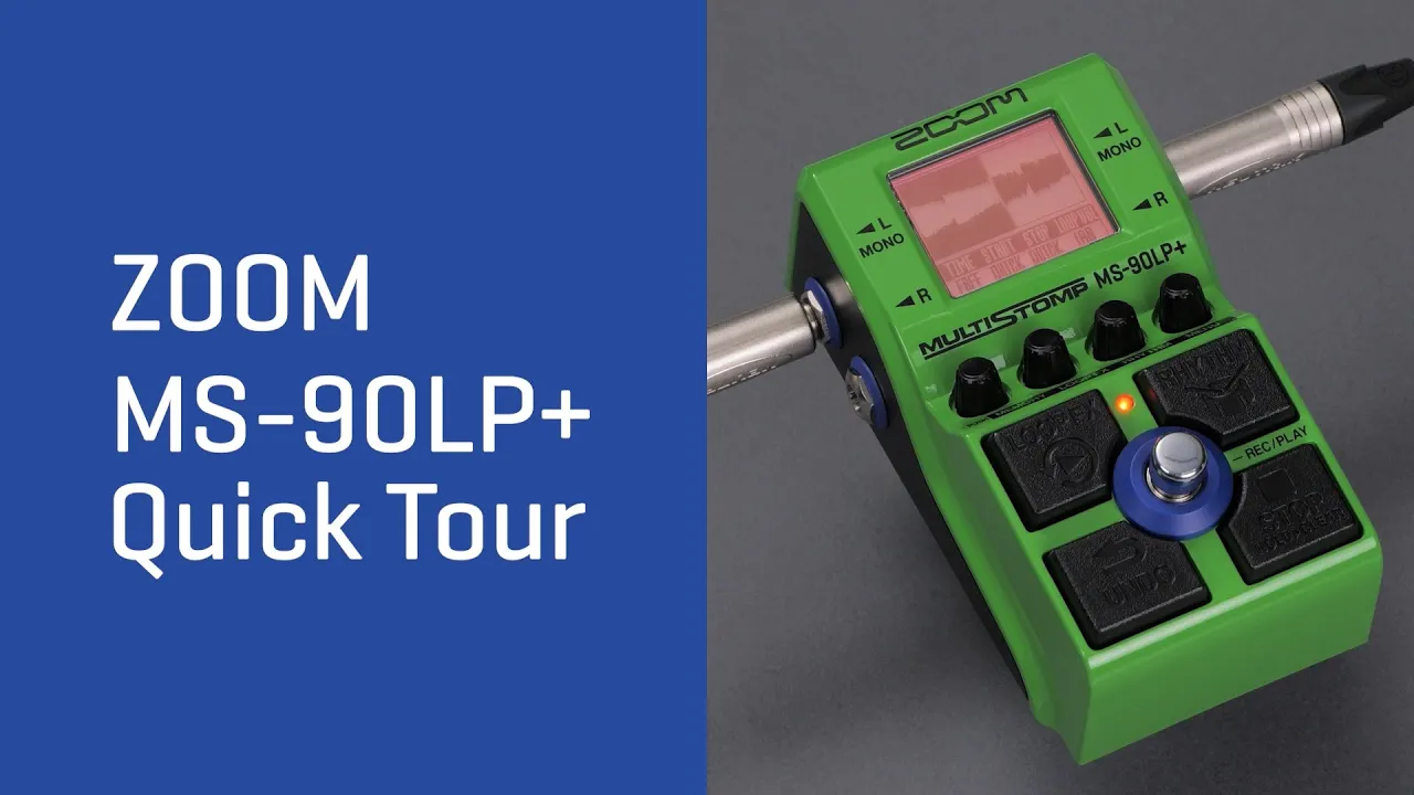 Zoom MS-90LP+ MultiStomp Looper Pedal - Vintage King