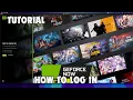How to Log In to GeForce NOW 2025 Step-by-Step Tutorial