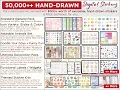 Unleash Creativity with 50 000 Free Digital Stickers for Your Planner