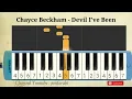 Chayce Beckham | Devil I've Been | pianica melodika