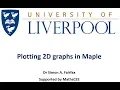 Introduction to plotting in Maple