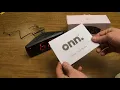 ONN Alarm Clock Instruction Manual