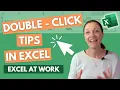 Excel Double Click - 5 Super Tips