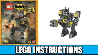 LEGO Instructions - DC Comics Super Heroes - 212401 - Batman and Mega Mech - Magazine Gift