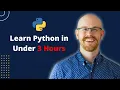 Learn Python in Under 3 Hours Variables For Loops Web Scraping Full Project