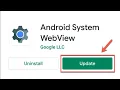 how to update android system webview in samsung