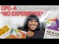 How I found a Remote Medical Coding Job as a CPC-A with NO EXPERIENCE