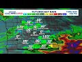 Heavy rains Friday night into Saturday morning cooldown coming