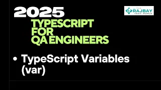 TypeScript Variables Declaration - var keyword