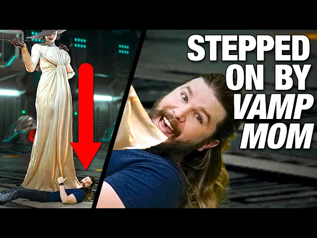 What if Resident Evil’s Tall Lady Stepped on You?