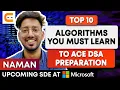 TOP 10 ALGORITHMS You MUST LEARN To Ace DSA Preparation How To Ace DSA Preparation CodingNinjasIndia