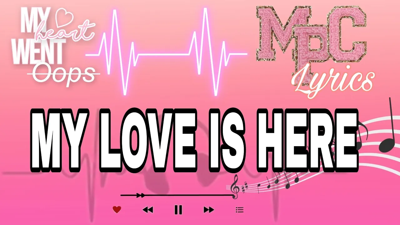 My Love Is Here - Eric Santos LYRICS #ericsantos #lyrics My Love Is Here - Eric Santos LYRICS #ericsantos #lyrics