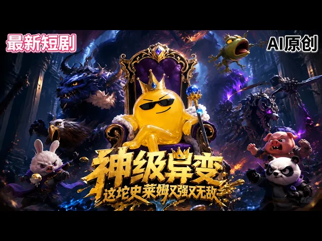 神级异变,这坨史莱姆又强又无敌