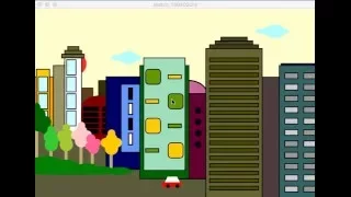 Spring City - Processing 3 Interactive software