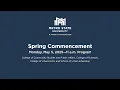Spring Commencement 2025 Morning Session 11 00am