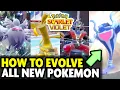 How to Evolve ALL NEW POKEMON in Pokemon Scarlet and Violet