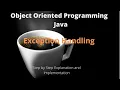 Lecture 19-V1 - Object Oriented Programming in Java