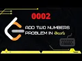 Add Two Numbers Leetcode 2 in Telugu