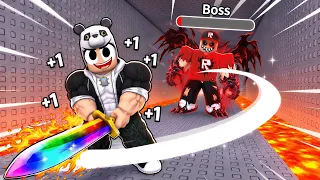 MİLYONLARCA ROBUX HARCADIM! Roblox’ta EN GÜÇLÜ KILIÇ USTASI Oldum 😱