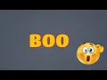 What Does BOO Means Meanings And Definitions With Example in ENGLISH