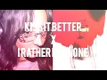 Tinashe x Rihanna - Kiss it better x I rather be alone (ANG3L Mashup)