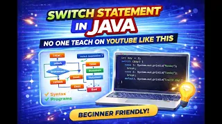 Switch Statement in Java Explained Syntax Flowchart Programs Java Tutorial for Beginners 2026