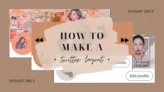 Download how to make twitter layout ✂️ | using only picsart — tutorial diaries MP3